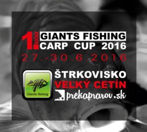 1. ročník GIANTS FISHING Carp Cup 2016