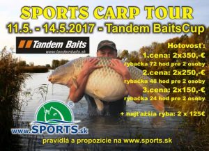 SPORTS – TandemBaits CUP 11. - 14.05.2017